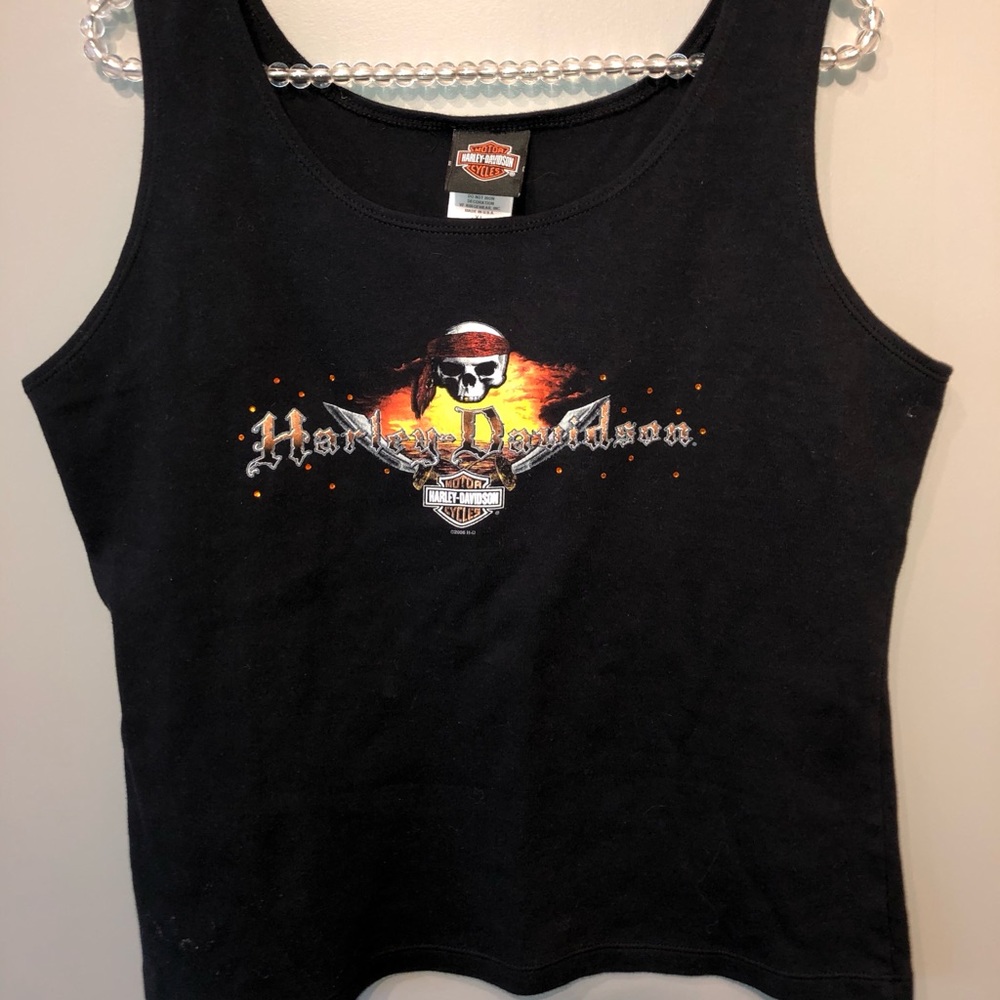 Vintage Harley Davidson diamond T-shirt bahamas